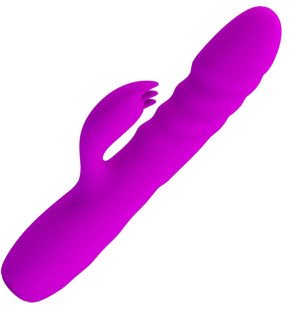 Pretty Love Melanie aufladbarer Rabbit-Vibrator, lila – Bild 1