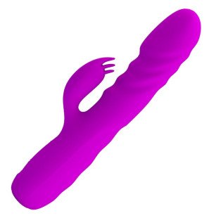 Vibromasseur lapin rechargeable violet Pretty Love Melanie – photo 3