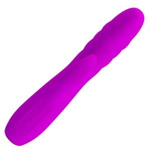 Vibromasseur lapin rechargeable violet Pretty Love Melanie – photo 4