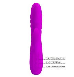 Vibromasseur lapin rechargeable violet Pretty Love Melanie – photo 6
