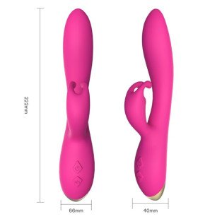 Armony Bonnie fuchsia konijn vibrator voor intieme wellness – foto 1