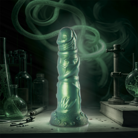 EPIC Hades siliconen dildo van 17 cm met stevige basis