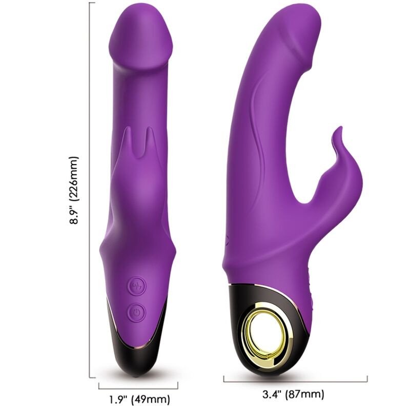 Armony Meteor Kaninchenvibrator lila 49 mm – Bild 1