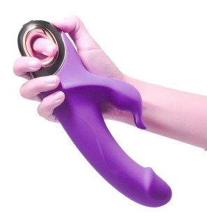 Armony Meteor Kaninchenvibrator lila 49 mm – Bild 4