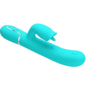 Vibromasseur lapin Pretty Love vert d’eau pour une stimulation ciblée – photo 1