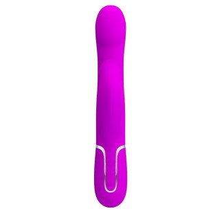 Vibromasseur lapin violet Pretty Love avec motif perlé – photo 2