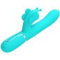 Pretty Love Multifunctional Rabbit Vibrator with Butterfly Detail – image 3