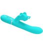 Pretty Love Multifunctional Rabbit Vibrator with Butterfly Detail – image 5