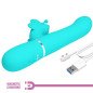 Pretty Love vibromasseur lapin multifonction avec détail papillon – photo 9