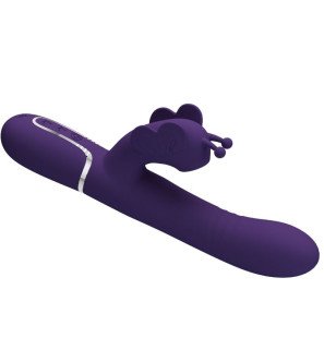 Pretty Love multifunctional rabbit vibrator with butterfly-shaped stimulation – image 5