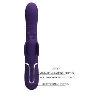 Pretty Love Multifunktions-Rabbit-Vibrator mit Schmetterlingsstimulation – Bild 8