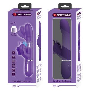 Pretty Love Multifunktions-Rabbit-Vibrator mit Schmetterlingsstimulation – Bild 11
