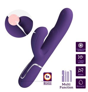 Wielofunkcyjny wibrator do punktu G Pretty Love, fioletowy – zdjęcie 2