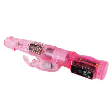 Roterende rabbit vibrator van 21,5 cm voor gerichte stimulatie – foto 2