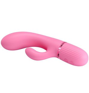 Pretty Love pink rabbit vibrator with G-spot stimulation – image 4