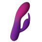 ROCKS-OFF Glo-Girl lila Rabbitvibrator 171 mm – Bild 1