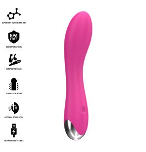 Intense Cher vibrator with 20 vibration patterns and interchangeable attachments – image 2