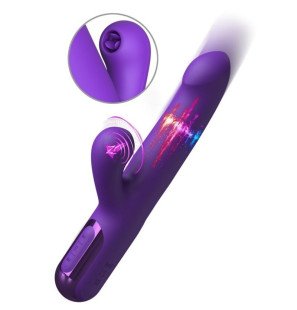 FANTASY FOR HER vibromasseur rabbit violet 22 cm – photo 2