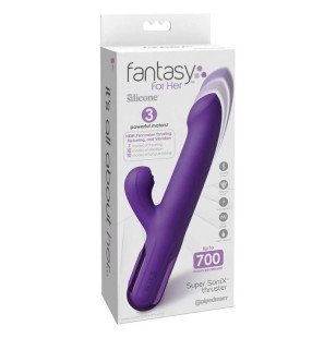 FANTASY FOR HER vibromasseur rabbit violet 22 cm – photo 7