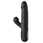 Sonix Silicone Rabbit Vibrator, Black, 23 cm – image 3