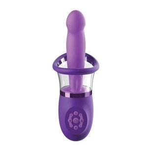 Fioletowy wibrator typu rabbit FANTASY FOR HER 20,3 cm – zdjęcie 1