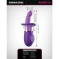 FANTASY FOR HER Rabbit-Vibrator in Lila 20,3 cm – Bild 4 FANTASY FOR HER Rabbit-Vibrator in Lila 20,3 cm – Bild 4