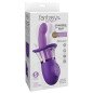 Fioletowy wibrator typu rabbit FANTASY FOR HER 20,3 cm – zdjęcie 5