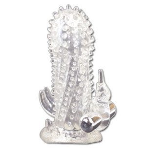 Baile vibrierender Penisverlängerer mit Hasenform 18 cm – Bild 5
