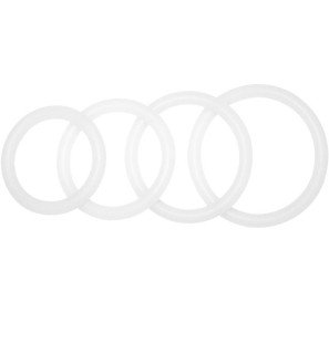 JOYDIVISION witte penisring 3,5 cm voor intieme wellness – foto 1
