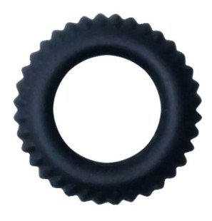 BAILE Black Cock Ring 1,9 cm for Intimate Wellness – image 1