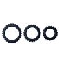 BAILE FOR HIM black penis ring set with 3 rings in different sizes – image 2 BAILE FOR HIM black penis ring set with 3 rings in different sizes – image 2