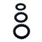 BAILE FOR HIM black penis ring set with 3 rings in different sizes – image 3 BAILE FOR HIM black penis ring set with 3 rings in different sizes – image 3