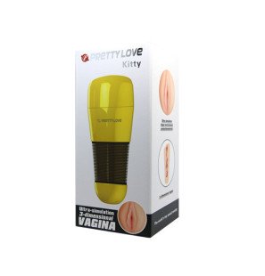 Pretty Love Kitty Ultra masturbateur vaginal pour hommes 20,5 cm – photo 6