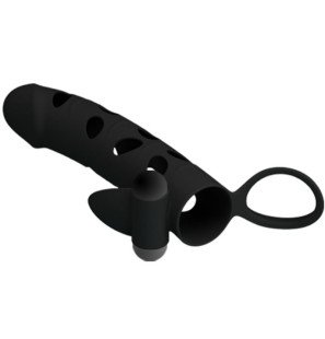 Pretty Love vibrating silicone sleeve, 15,2 cm – image 3