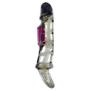 Manchon d’extension pénienne vibrant BAILE avec sangle, 13,5 cm – photo 1