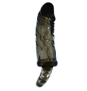 BAILE Penisverlängerungsmanschette mit Hodenband 13,5 cm – Bild 1