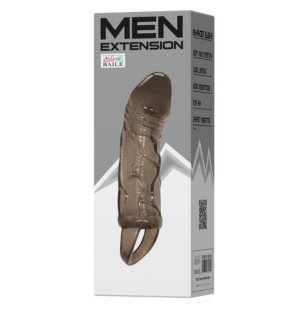 Manchon d’extension pénienne BAILE avec sangle pour testicules 13,5 cm – photo 2