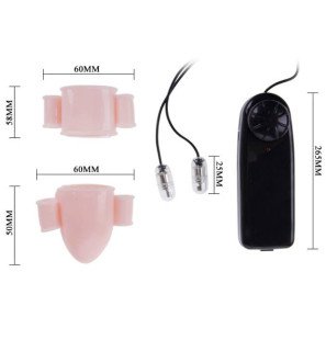 Manchons péniens vibrants BAILE avec télécommande – photo 4