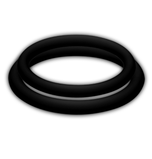 JOYDIVISION Potenzduo black non-vibrating cock rings, size M – image 1
