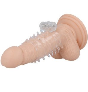 CASUAL LOVE transparent vibrating penis sleeve ring – image 2