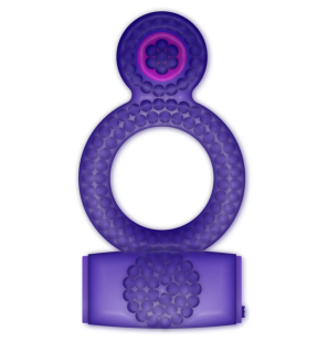 Vibrerende penisring Double Pleasure Ring Lilac van Casual Love