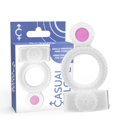 Casual Love transparenter Penisring Double Pleasure für Erwachsene