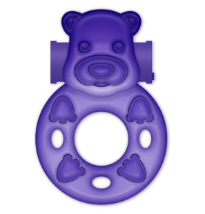 Anneau pénien vibrant CASUAL LOVE Lilac Bunny – photo 1