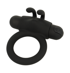 Vibrating penis ring Agron Ring 2.0 by Black and Silver, 3,6 cm – image 1