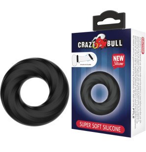 Anneau pénien en silicone Crazy Bull à spirale 50 mm – photo 2
