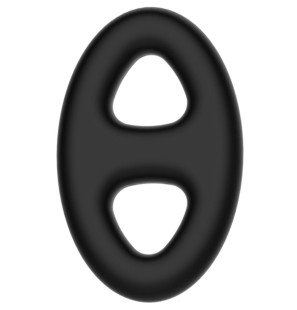 Crazy Bull double oval silicone penis ring 84 mm – image 1