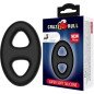 Crazy Bull double oval silicone penis ring 84 mm – image 2
