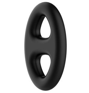 Crazy Bull double oval silicone penis ring 84 mm – image 3