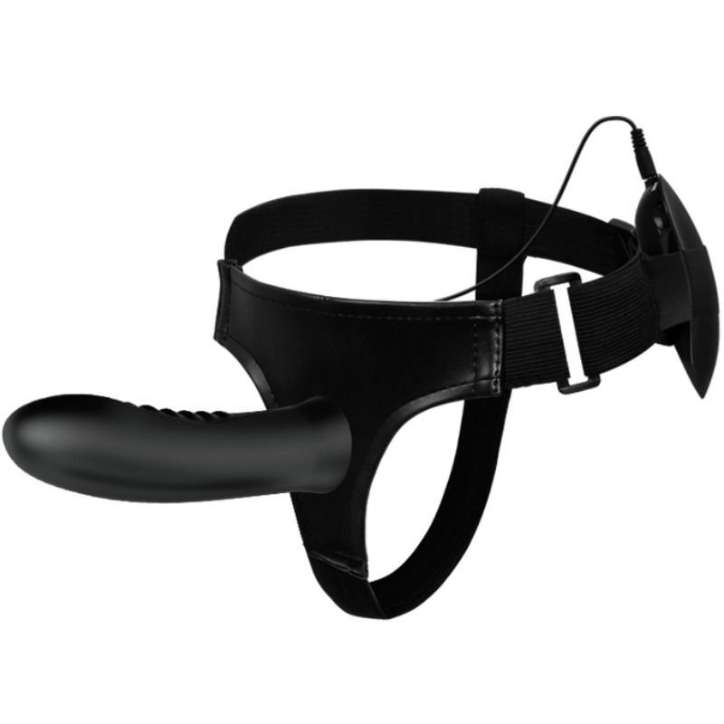 Pretty Love Myron, wibrujący strap-on z wydrążonym dildo – zdjęcie 1