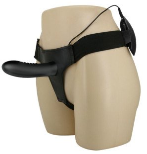 Pretty Love Myron, wibrujący strap-on z wydrążonym dildo – zdjęcie 2